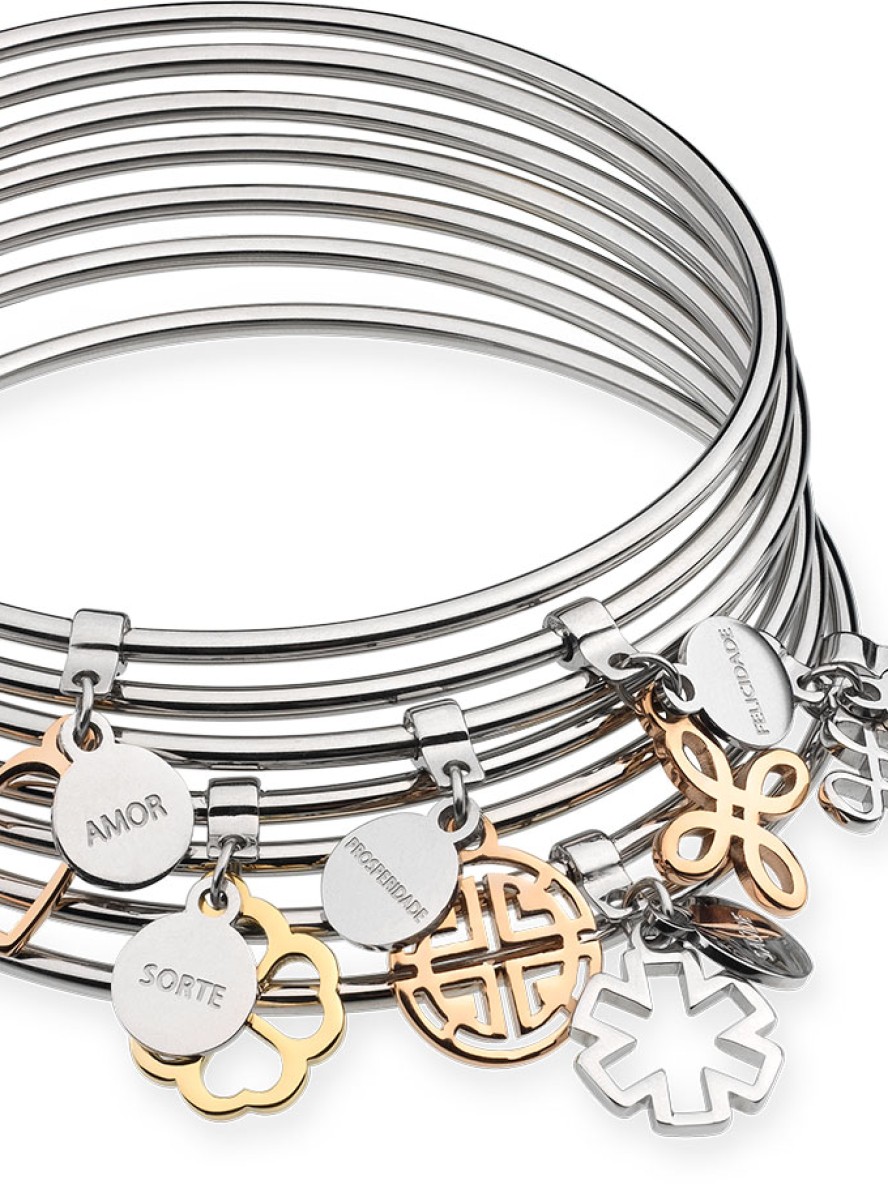 Pulsera Bangle Energy Blessing Salud