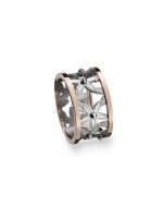 Silver and Rose Gold