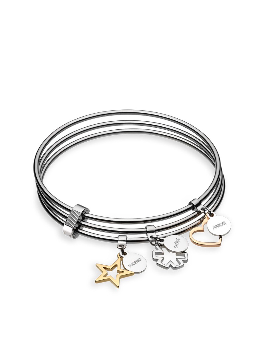 Pulsera Bangle Energy Blessing Salud