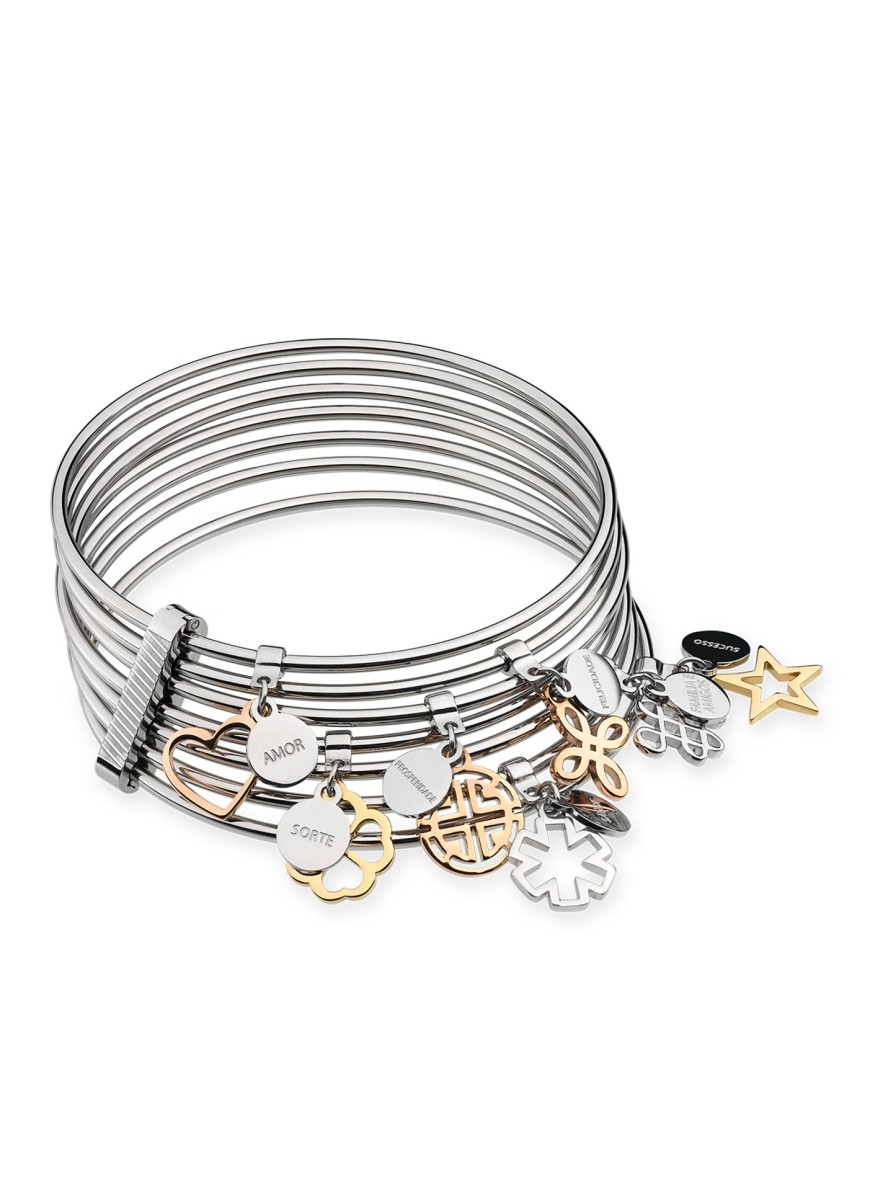 Pulsera Bangle Energy Blessing Salud