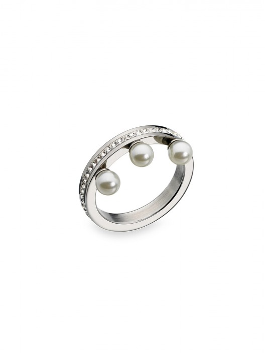 ONE Pearl Silver Ring