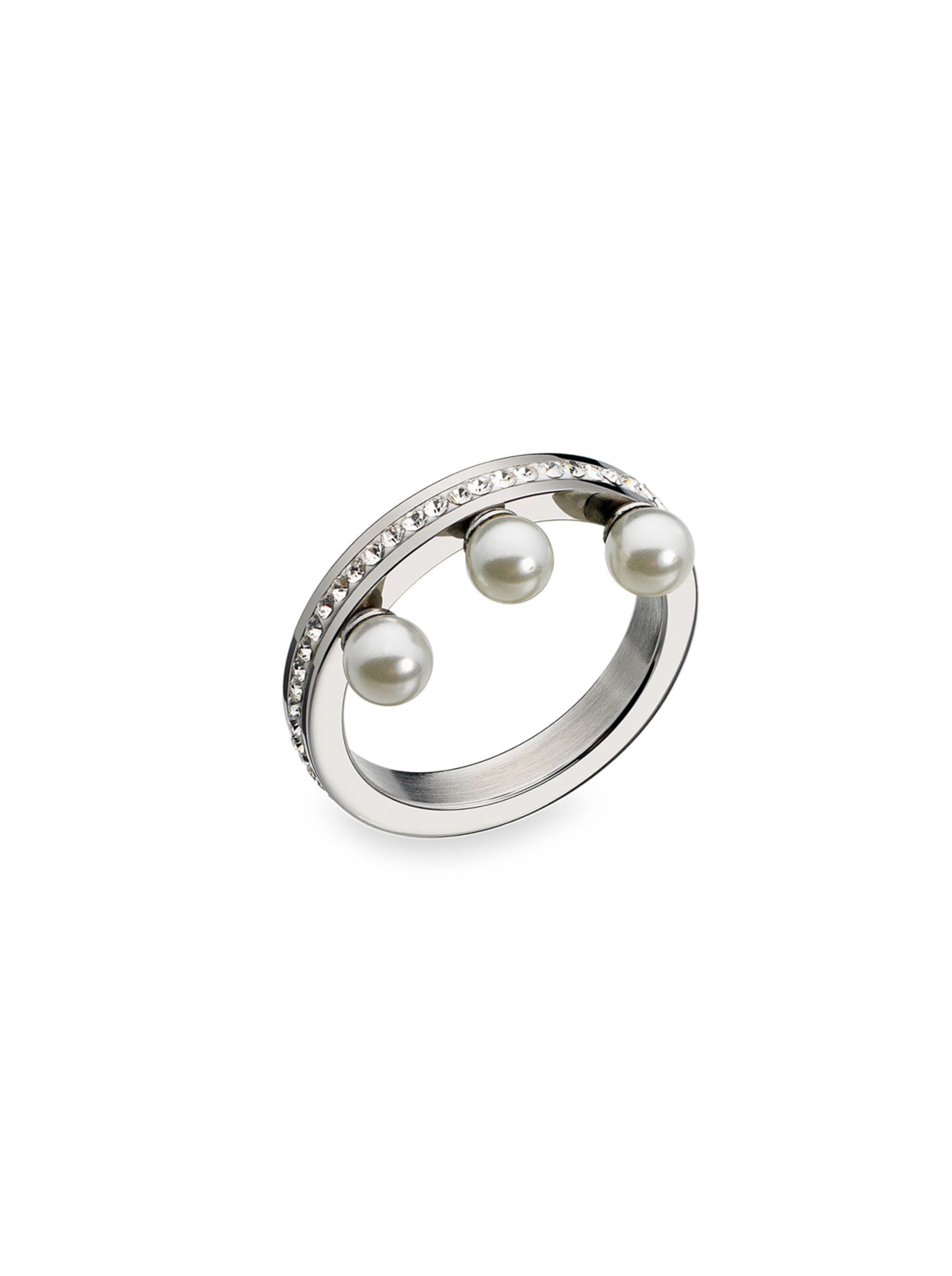 Anillo ONE Prola Silver