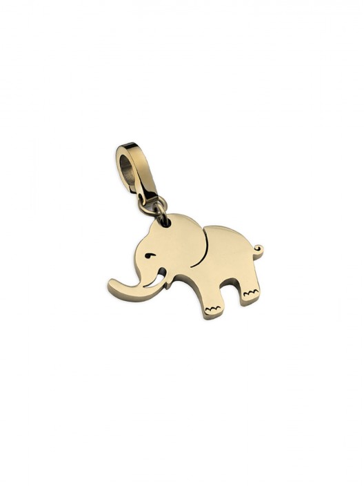 Charm Energy Elephant (Large) gold