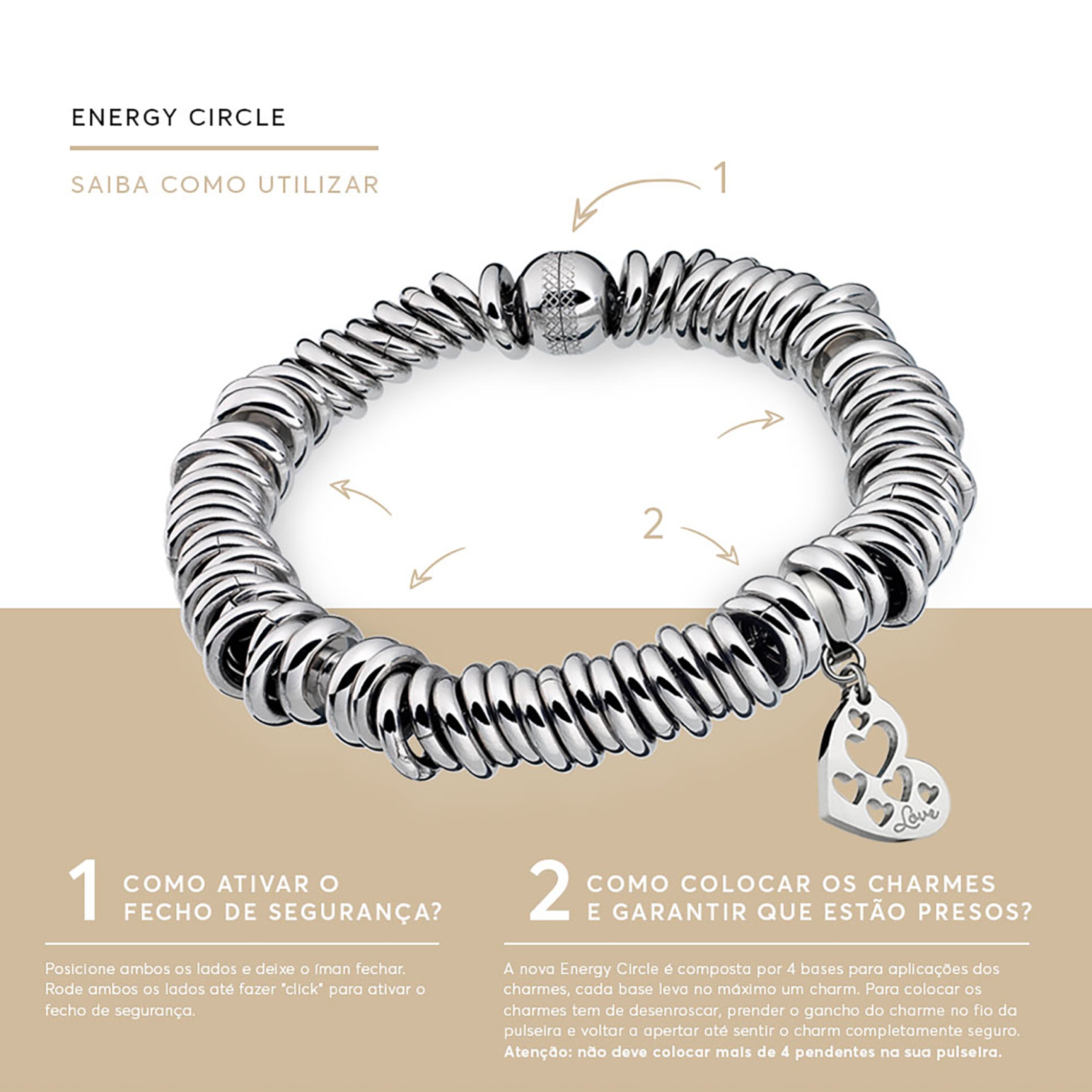 Energie Master Circle L Armband