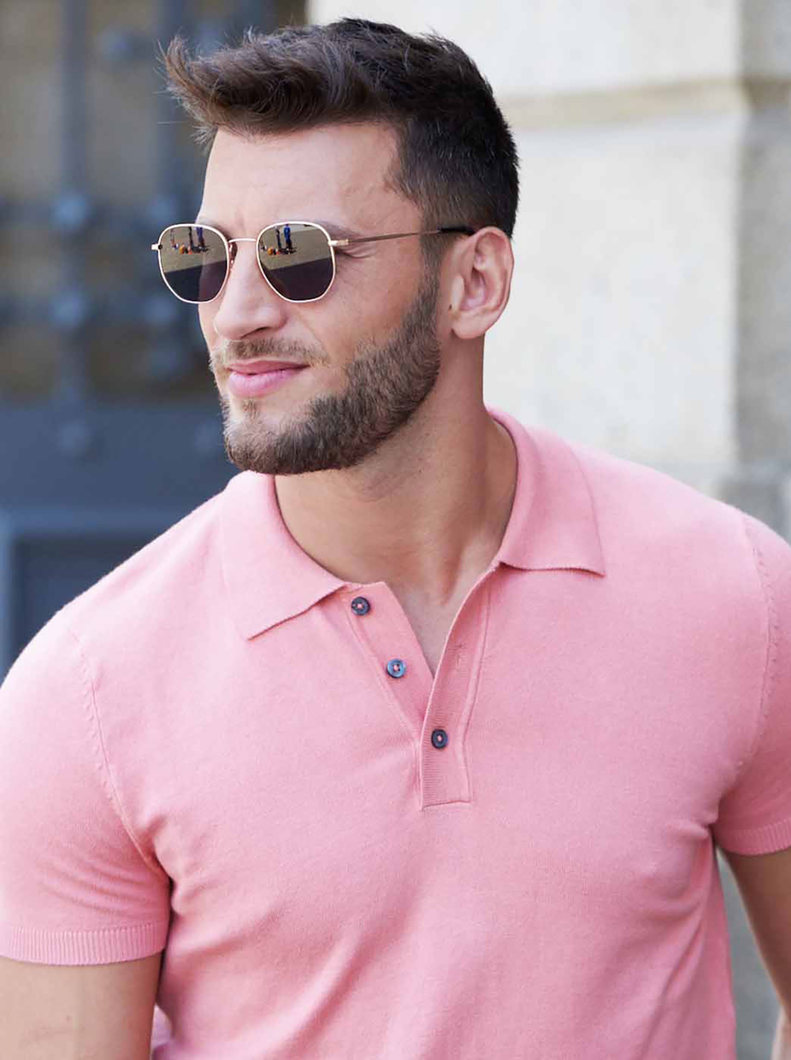 Gafas de sol Visionary en oro rosa