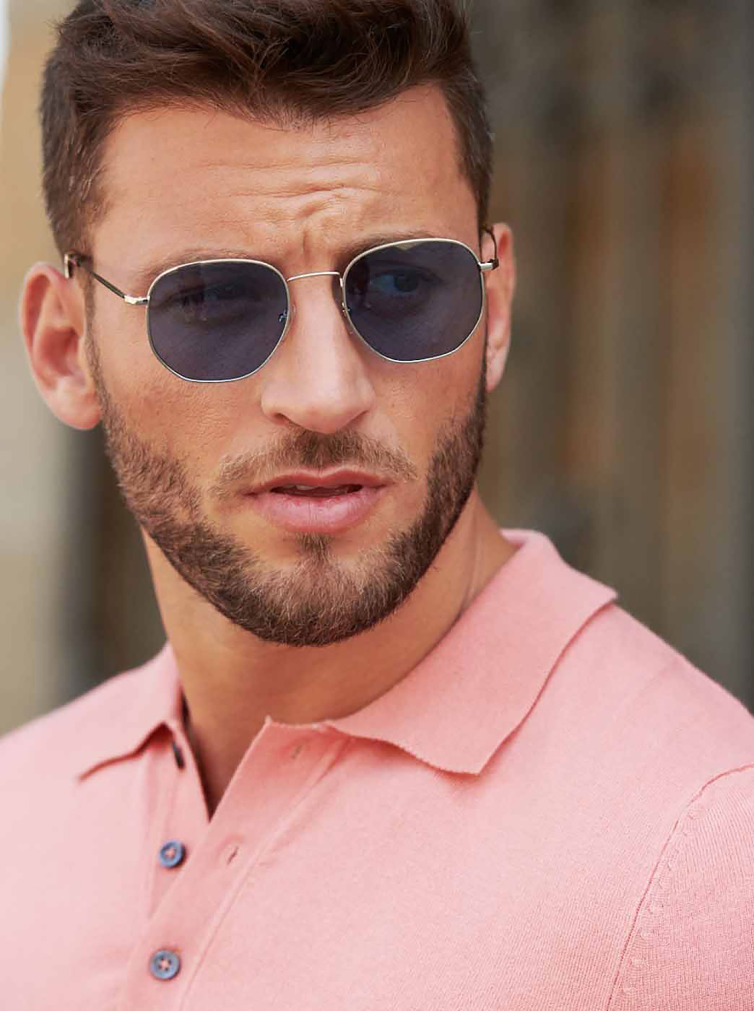 Gafas de sol plateadas Visionary