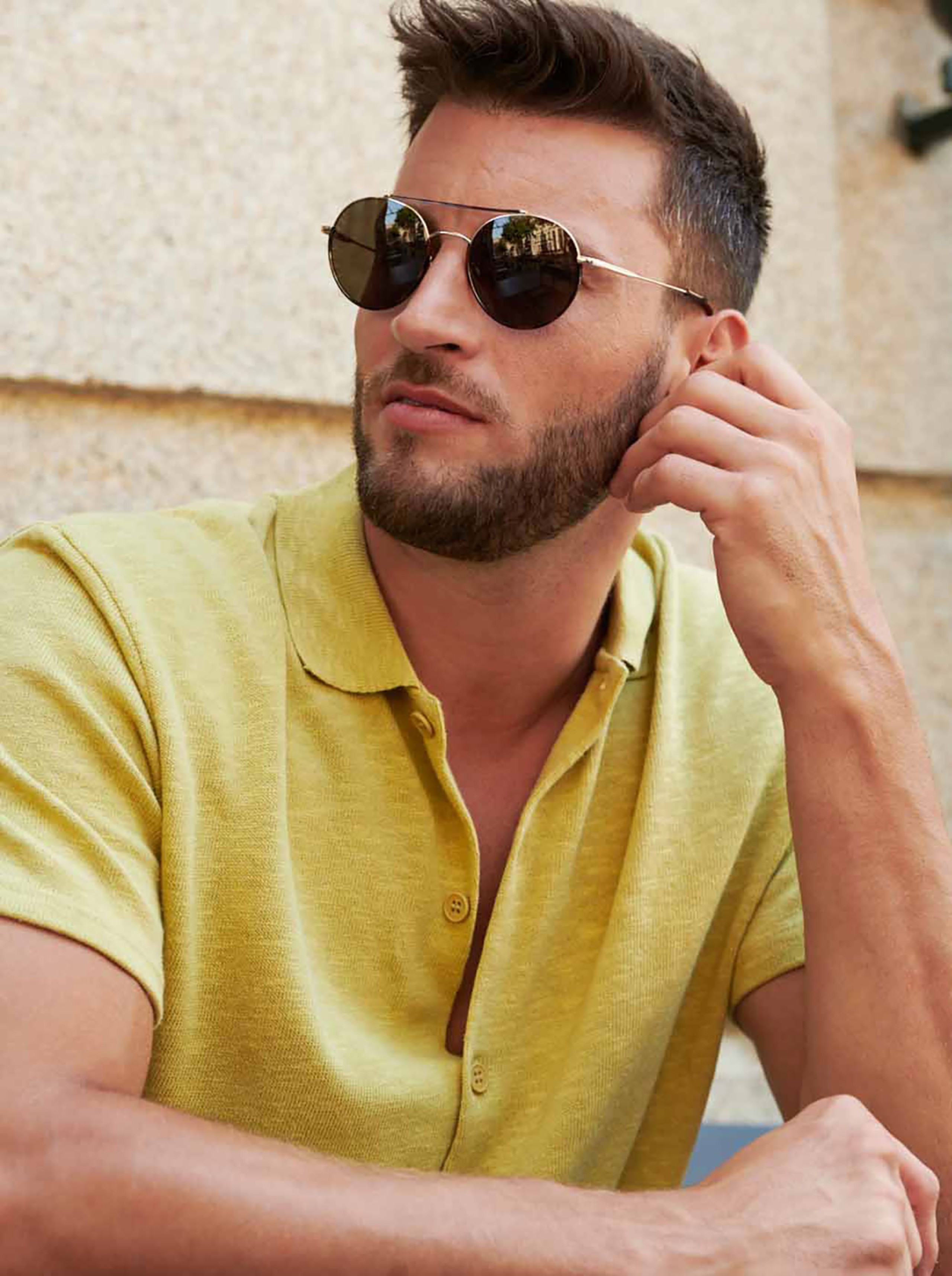 Óculos de Sol One Dreamer Dourado