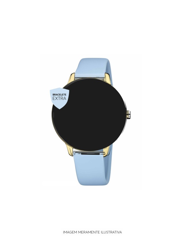 Smartwatch Strap ONE Blue Silicone