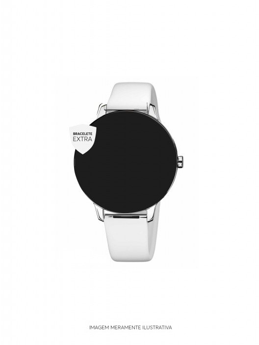 Smartwatch Strap ONE White Silicone
