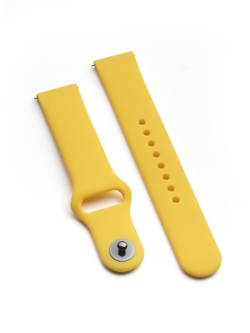 Bracelete Silicone Smartwatch One Amarelo