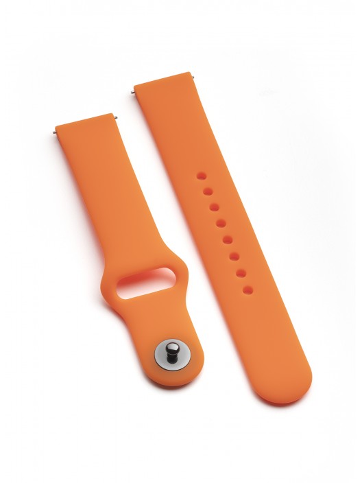 Bracelete Silicone Smartwatch One Laranja
