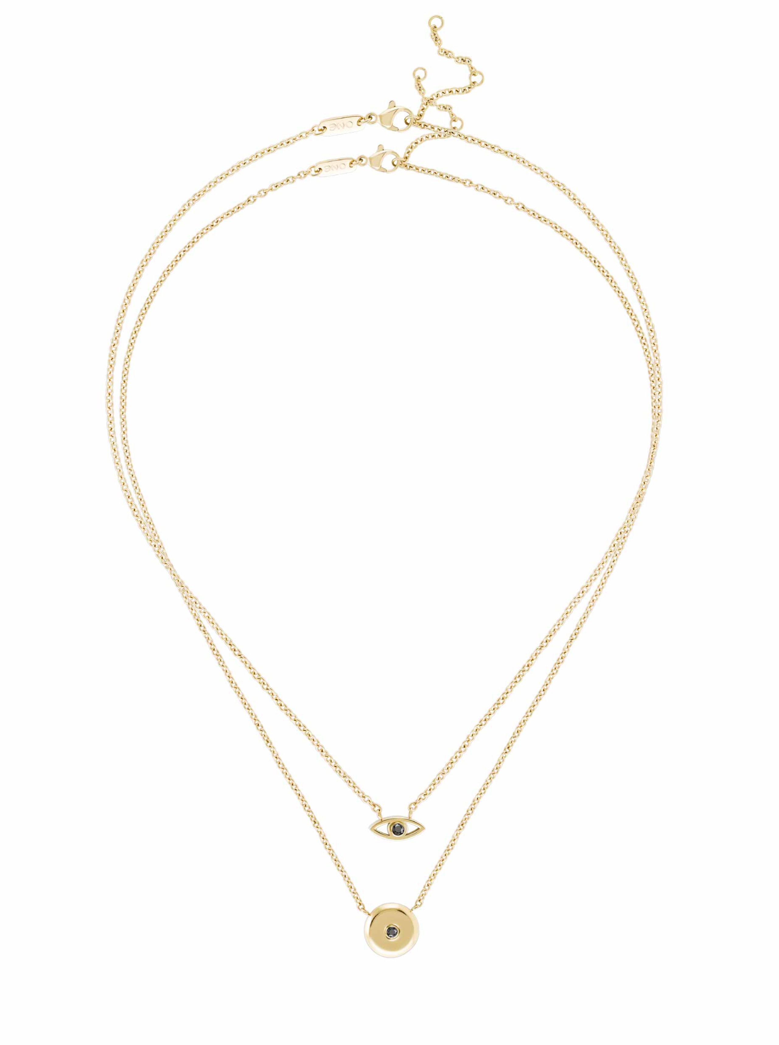 ONE Paths Double Necklace