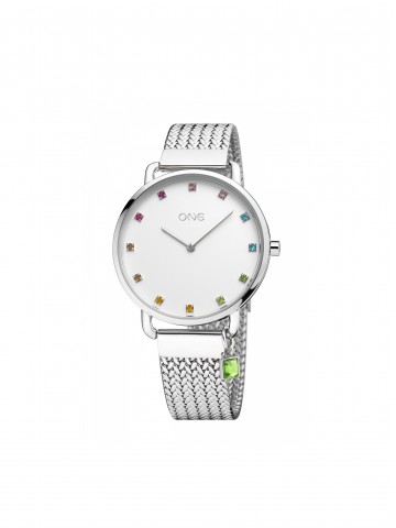 ONE Party Time Silver Watch