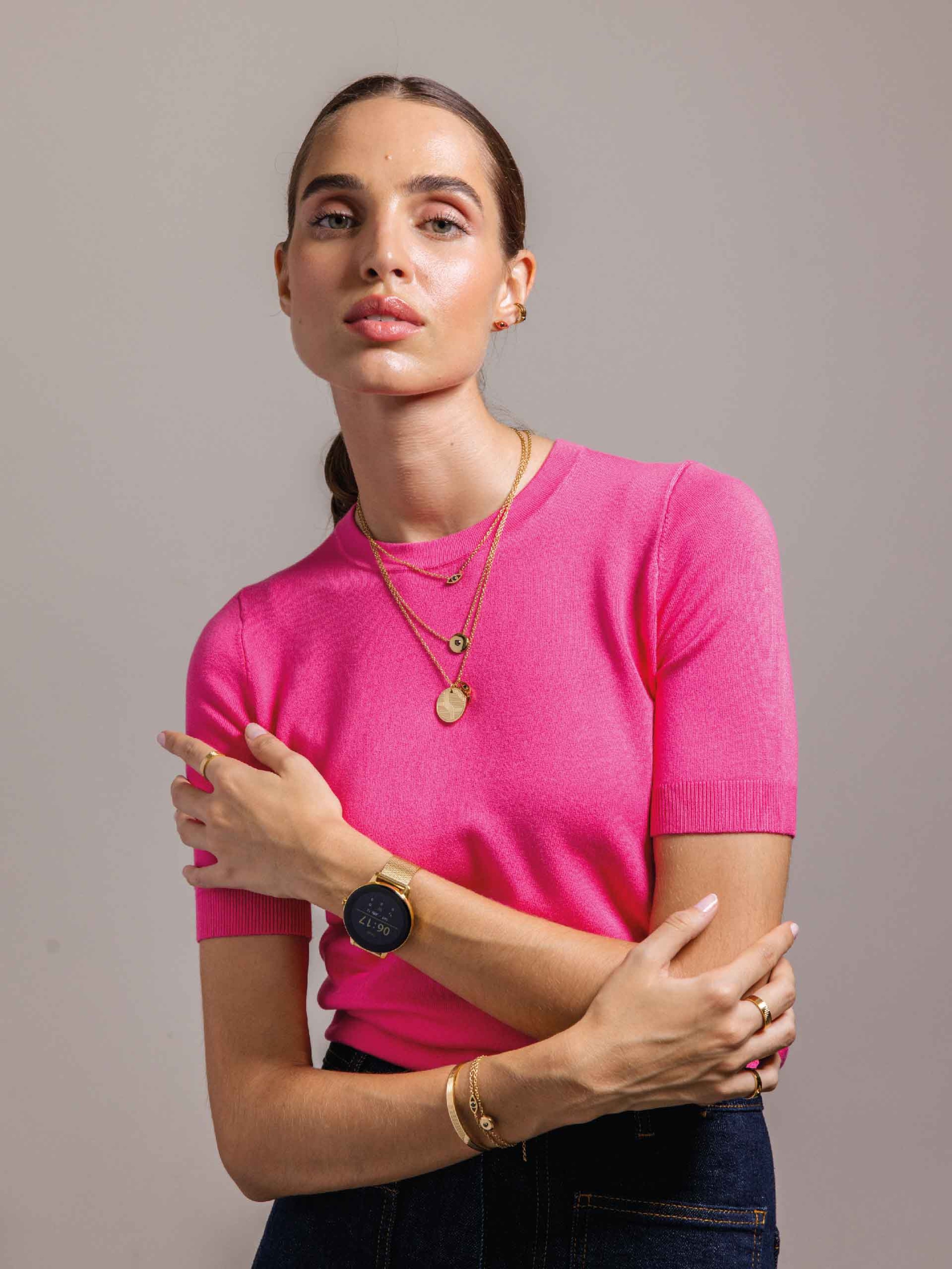 ONE Paths Double Necklace