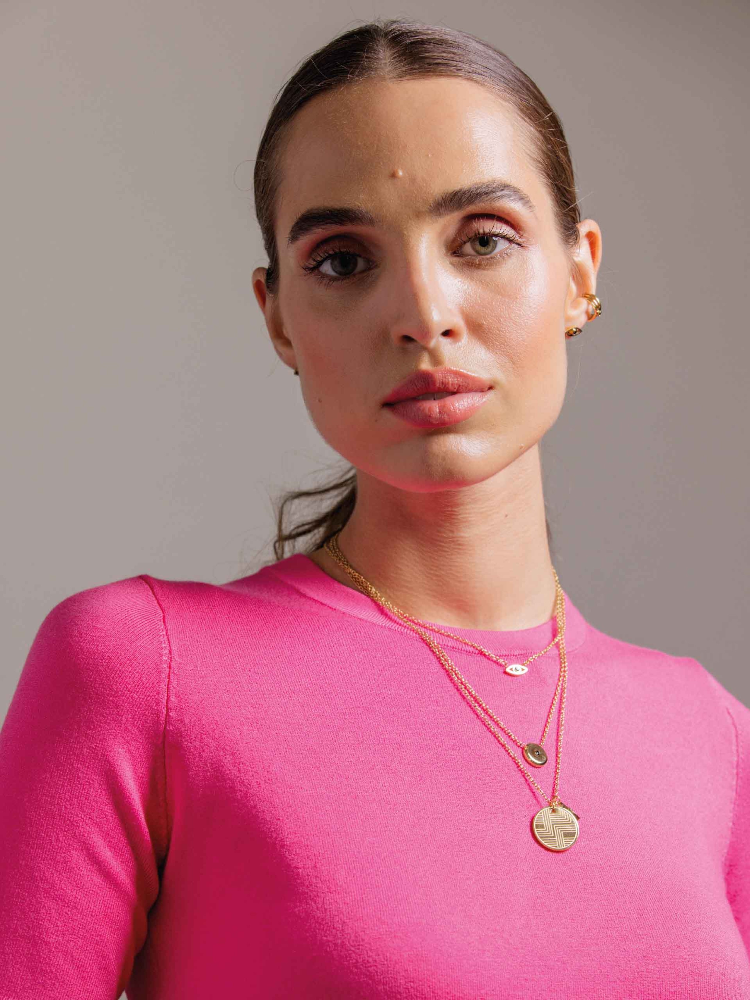 ONE Paths Double Necklace