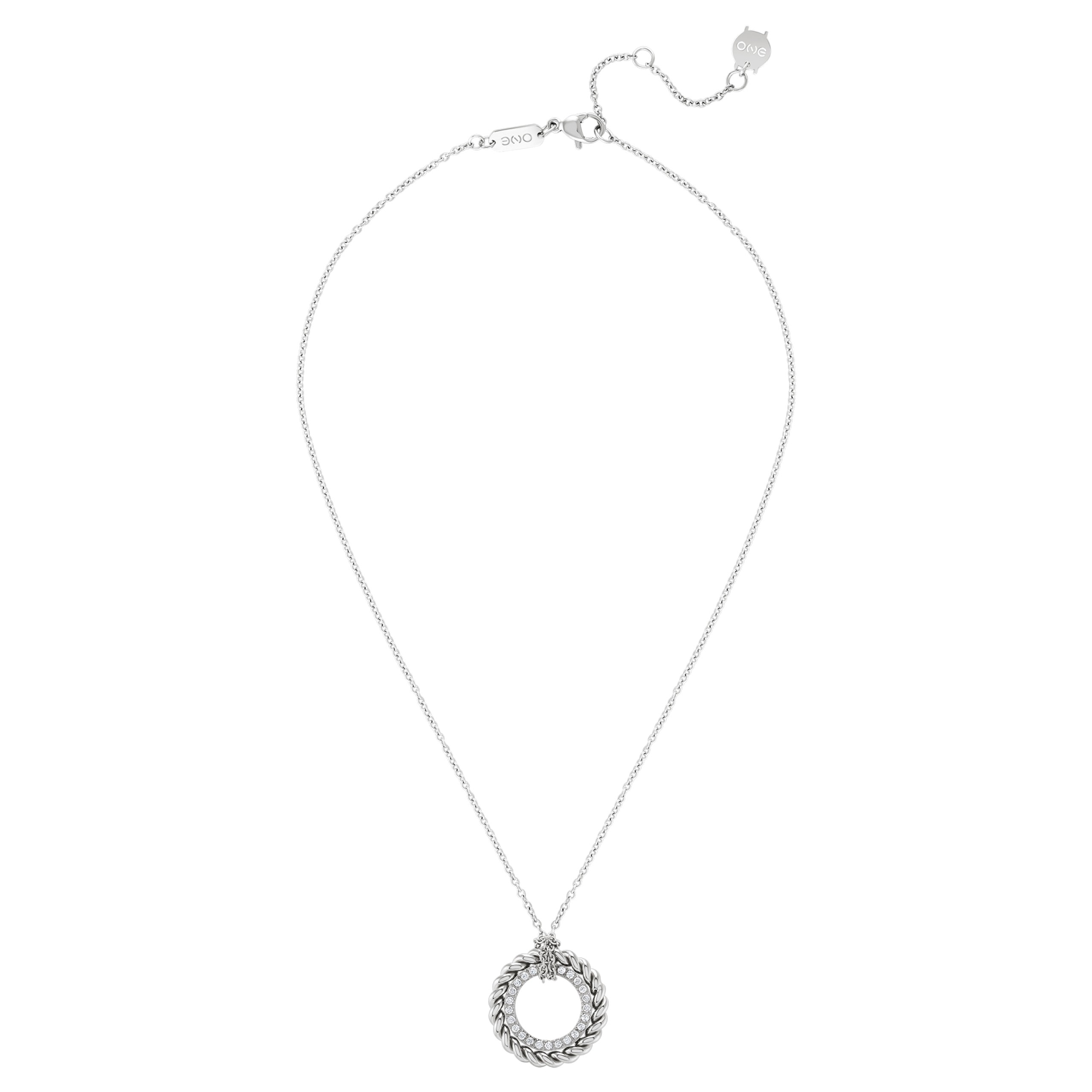 Collar ONE Silvery Circle