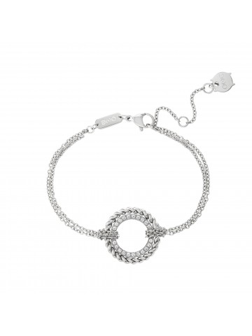 ONE Silvery Circle Bracelet