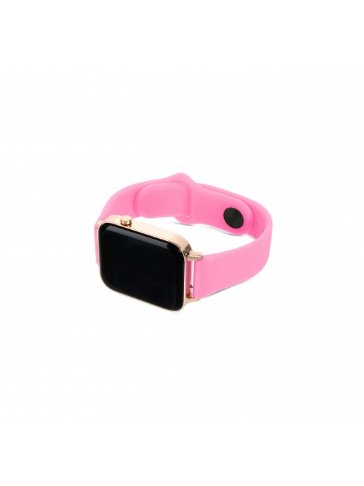 Bracelete Silicone Smartwatch One Rosa