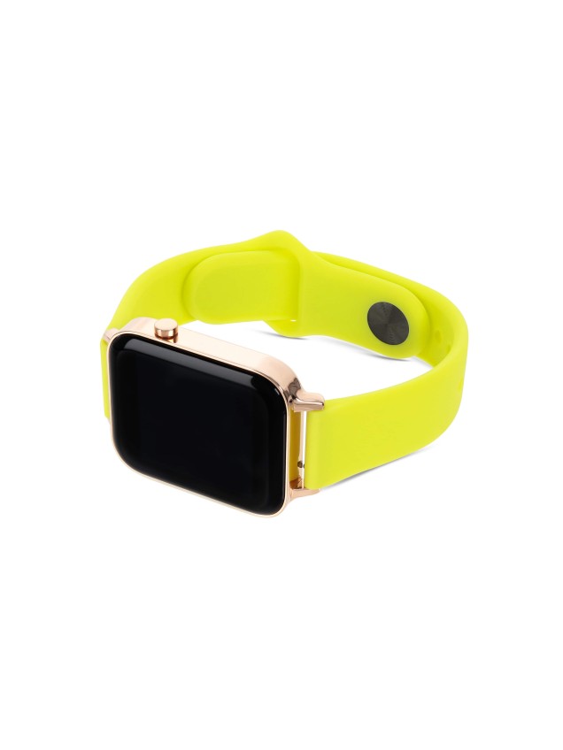 Limoengroene silicONEn armband Smartwatch ONE