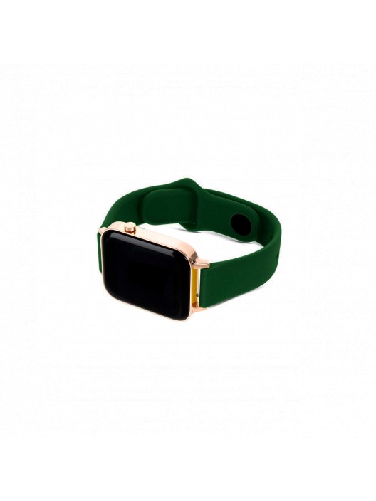 Bracelete Silicone Smartwatch One Verde Escura