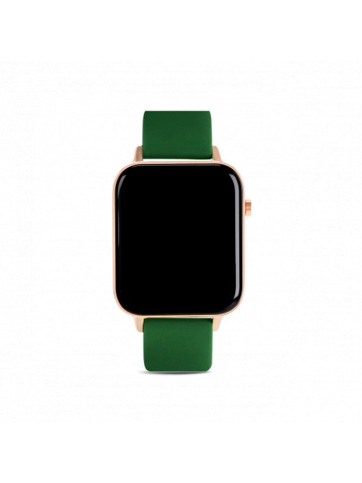 Bracelete Silicone Smartwatch One Verde Escura