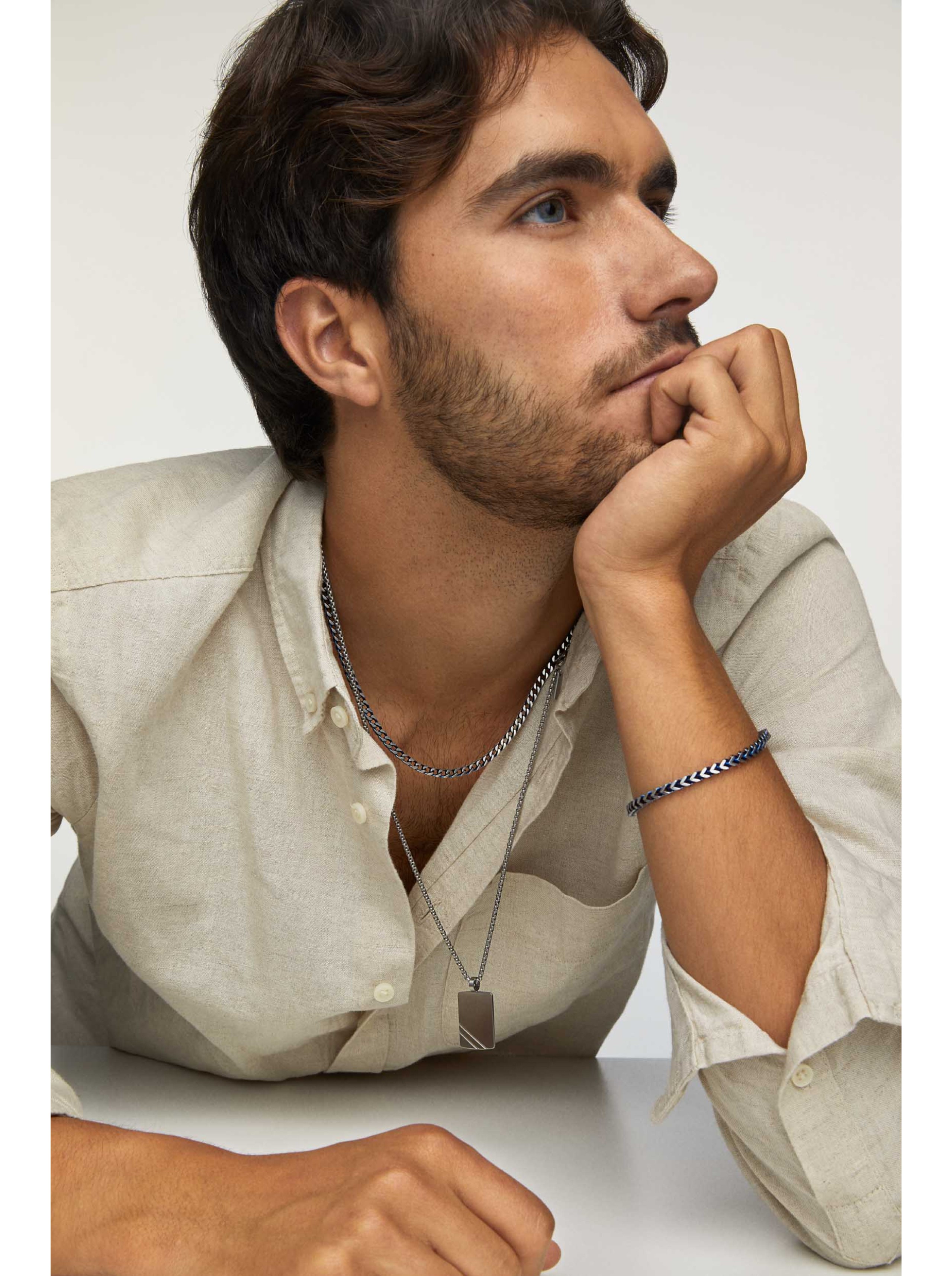 Colar 2 em 1 One Men Reef