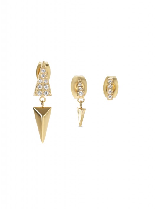Golden Harmony Earrings Set