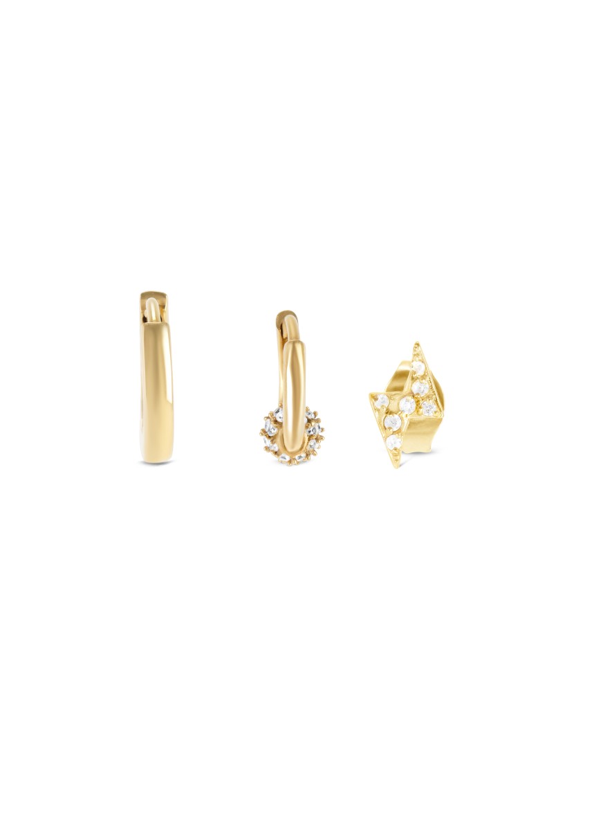 Set de Brincos One Golden Delights