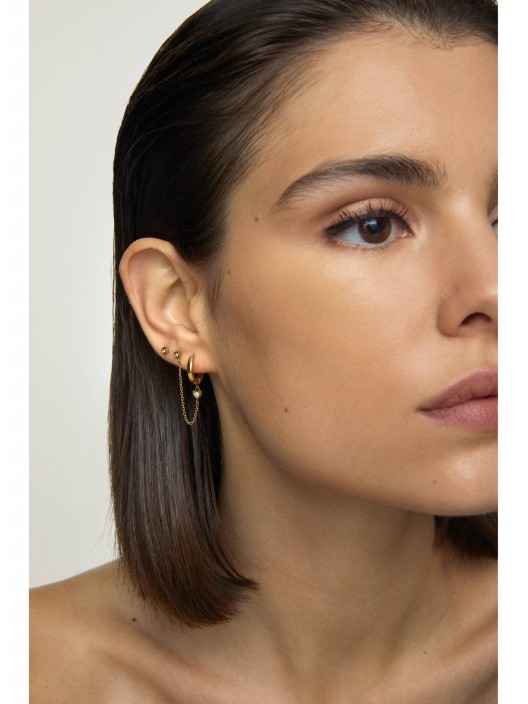 ONE Golden Four Earrings Set