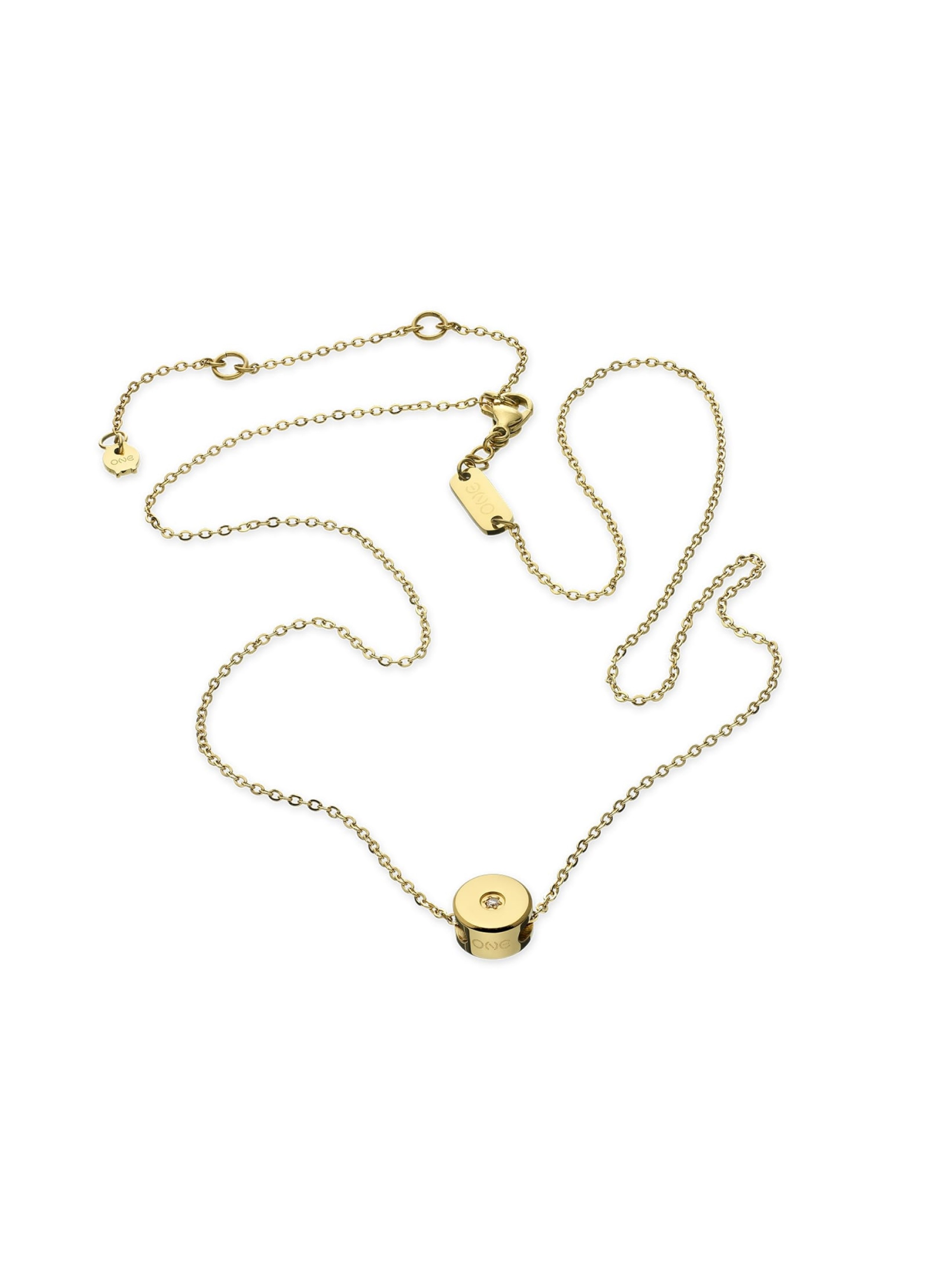 Set Collar & Pendientes ONE Diamond