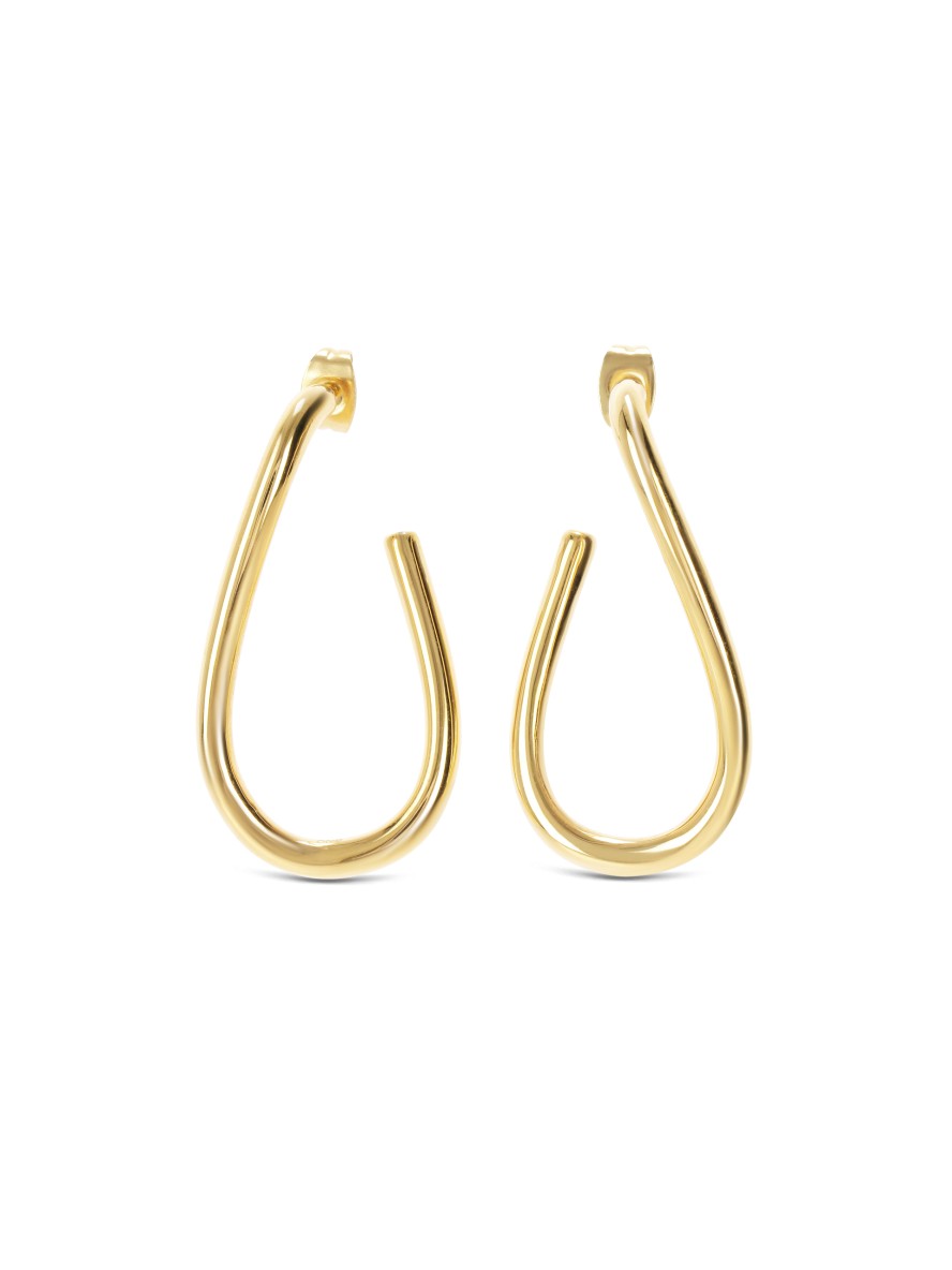 Pendientes Infinity Long Gold