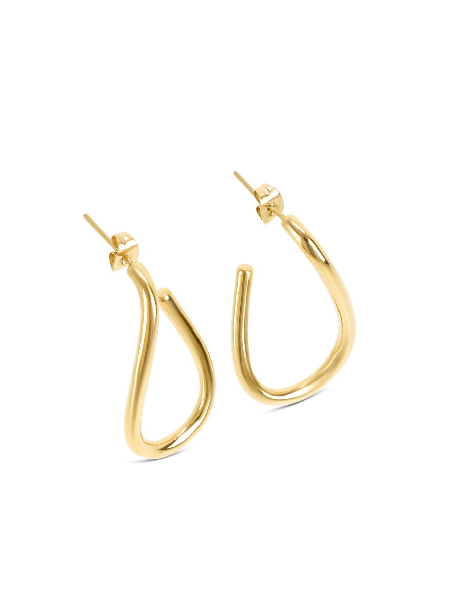 Pendientes Infinity Long Gold