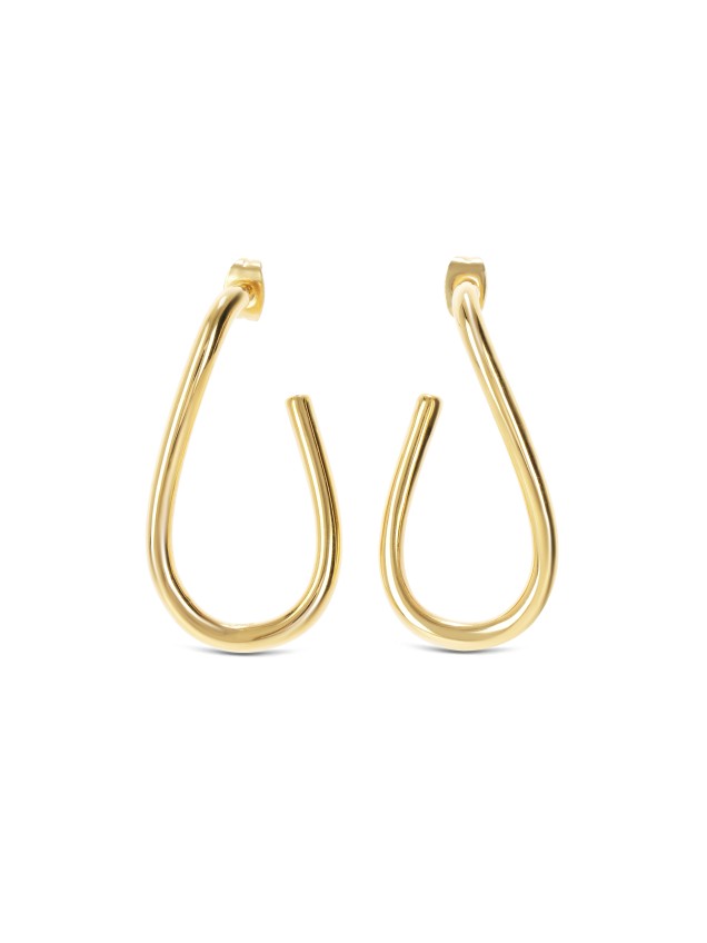 Pendientes Infinity Long Gold