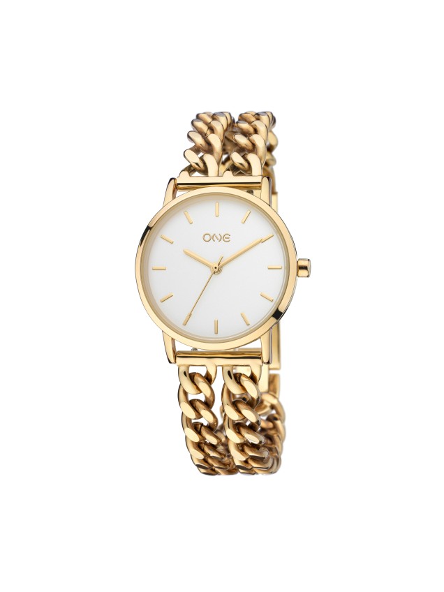 ONE Nice Golden Watch