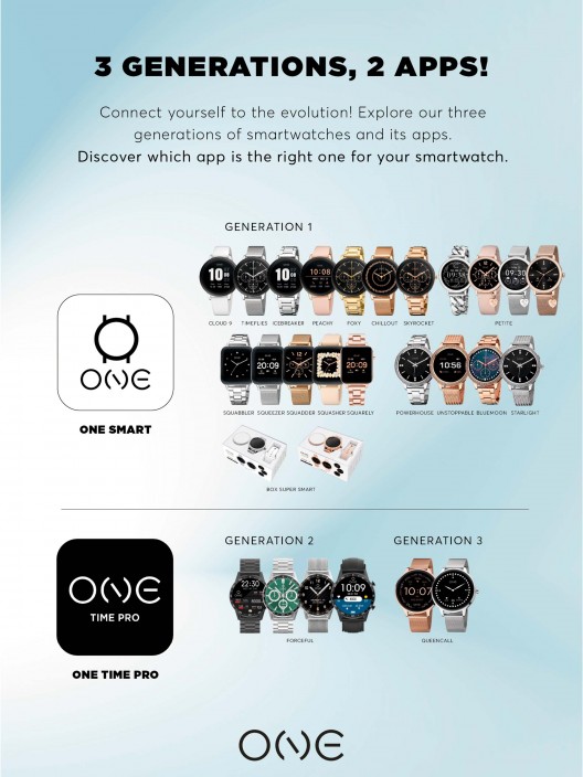 Smartwatch ONE Queencall Silver
