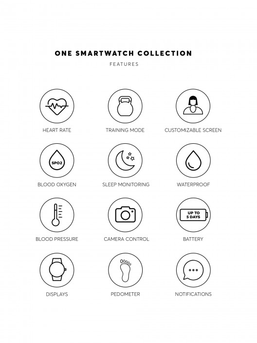 Smartwatch ONE Squarely