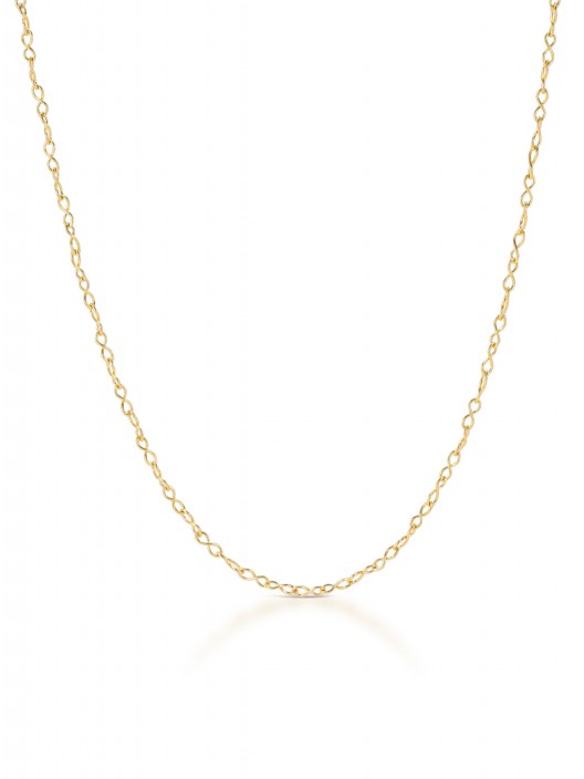 ONE Infinity Enlace Gold Necklace