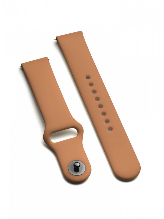 Bracelete Silicone Smartwatch One Caramelo