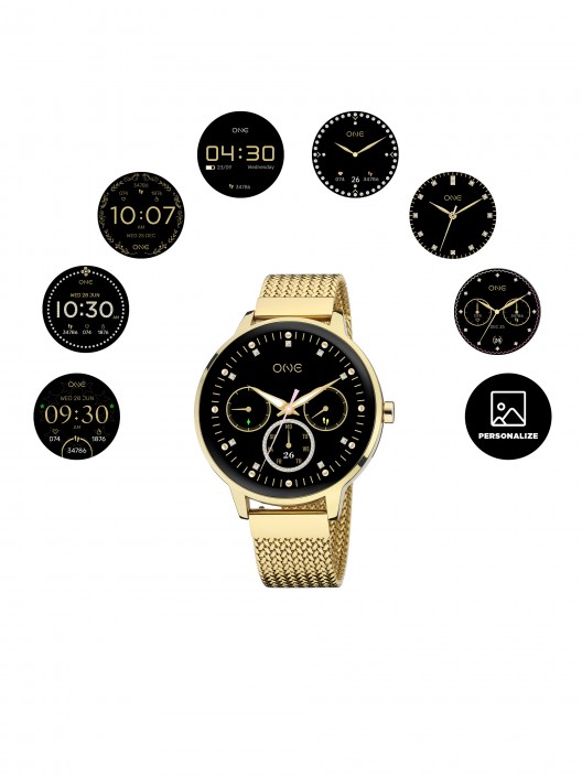 Smartwatch One QueenCall Gold