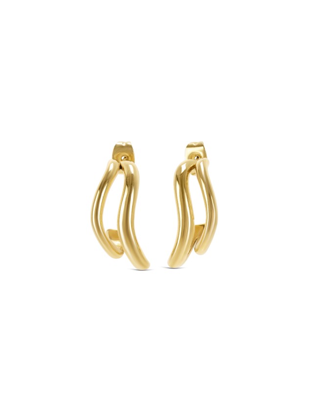 Pendientes Infinity Double Gold Pendientes Infinity Double Gold