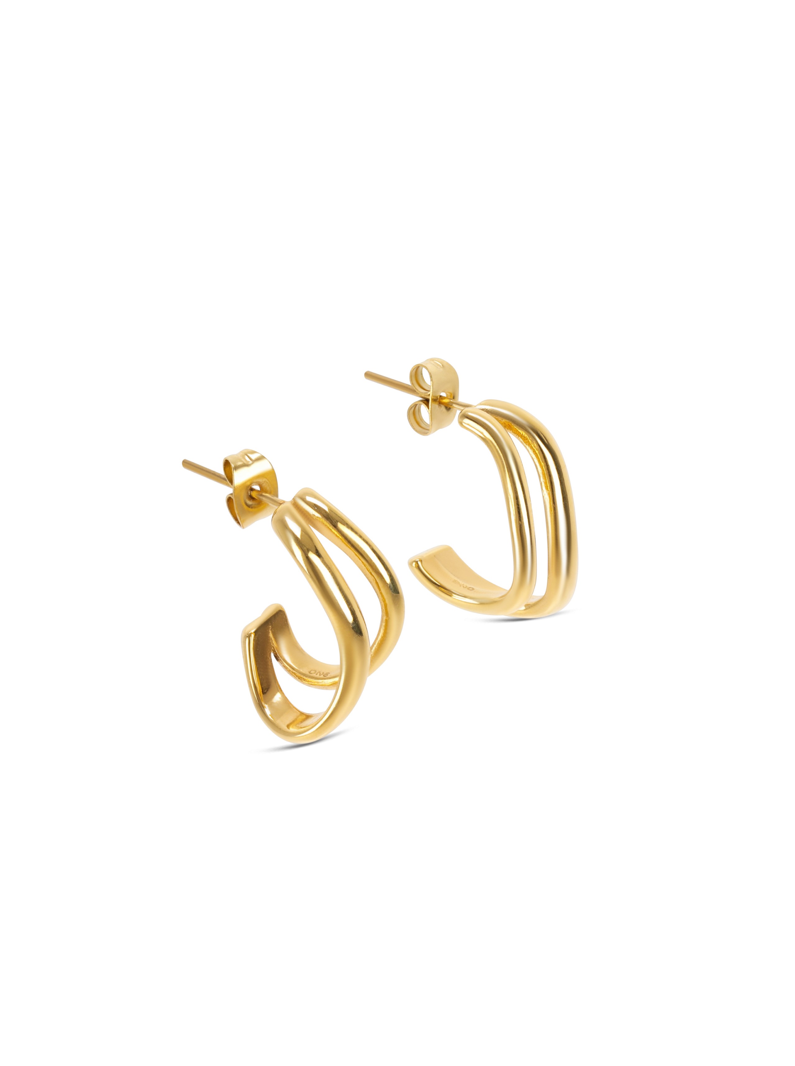 Pendientes Infinity Double Gold