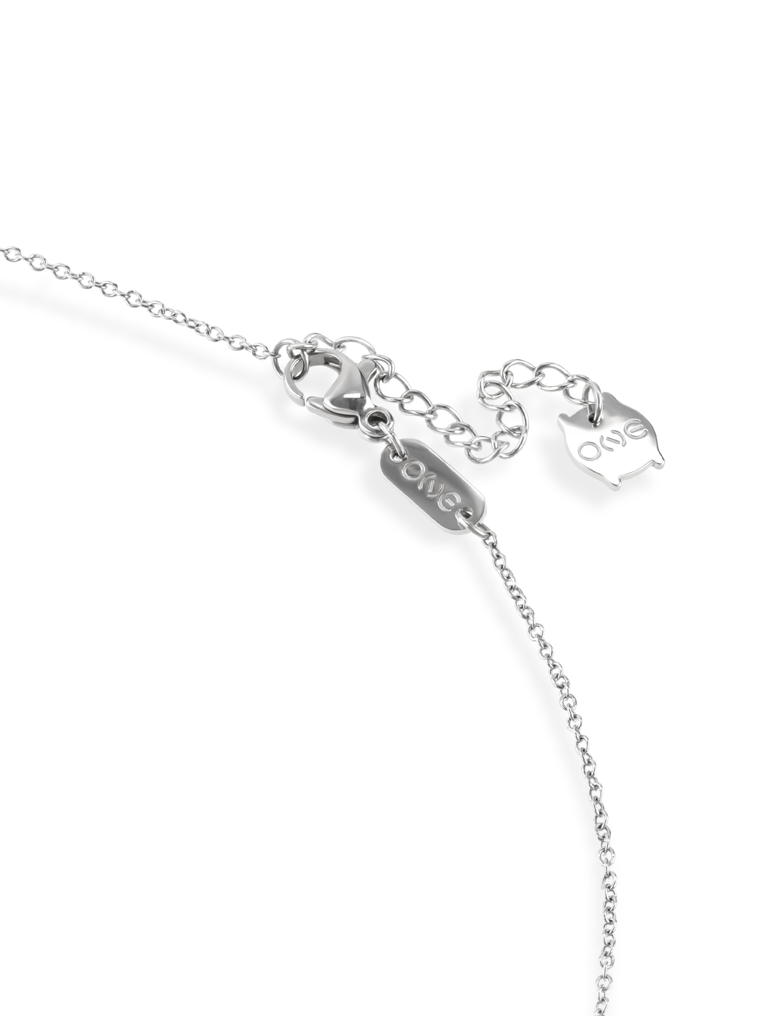 Halskettingen ONE Silver Frost Crystal