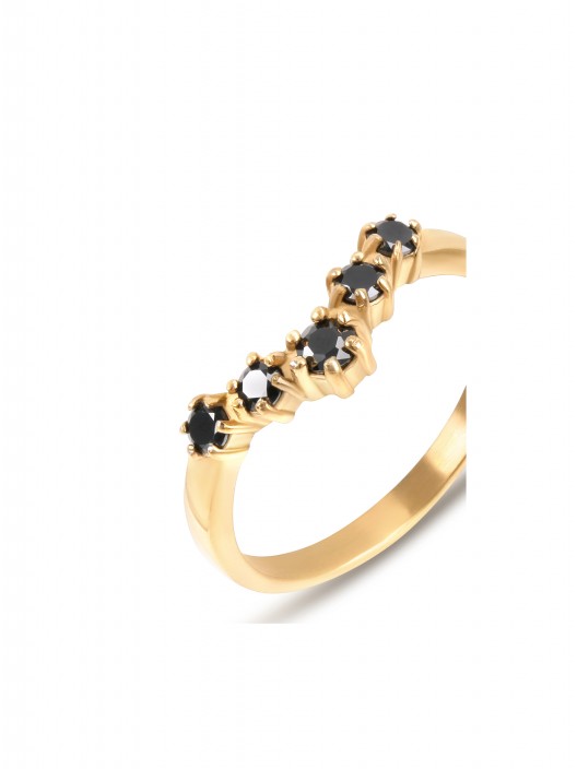 ONE Contrast Black Ring