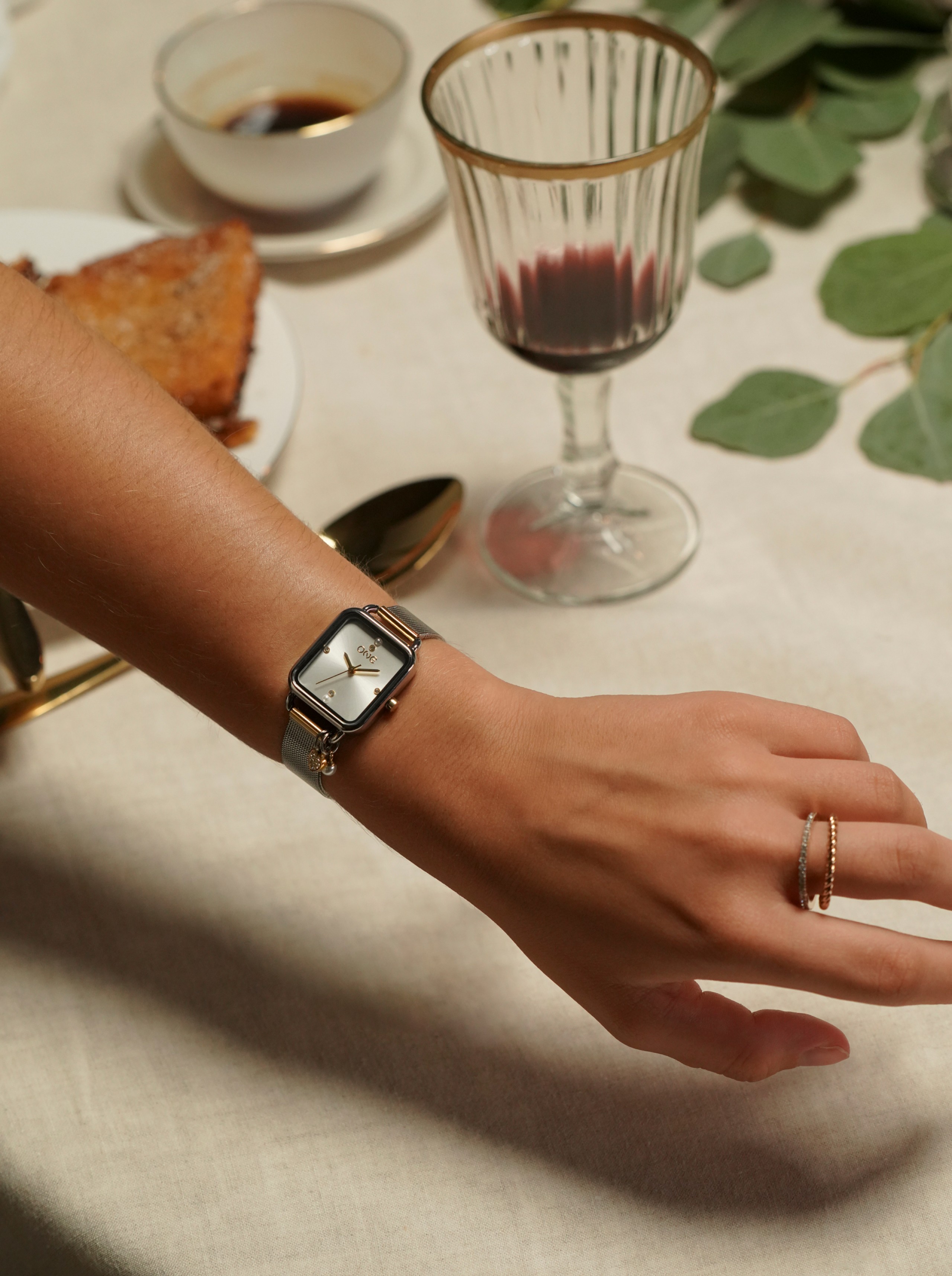 ONE Charm Fusion Zilver Horloge