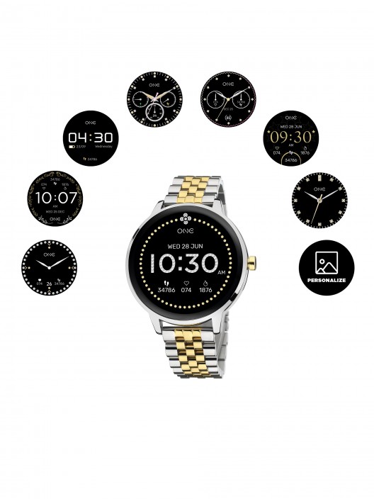 Smartwatch One Queencall Bicolor