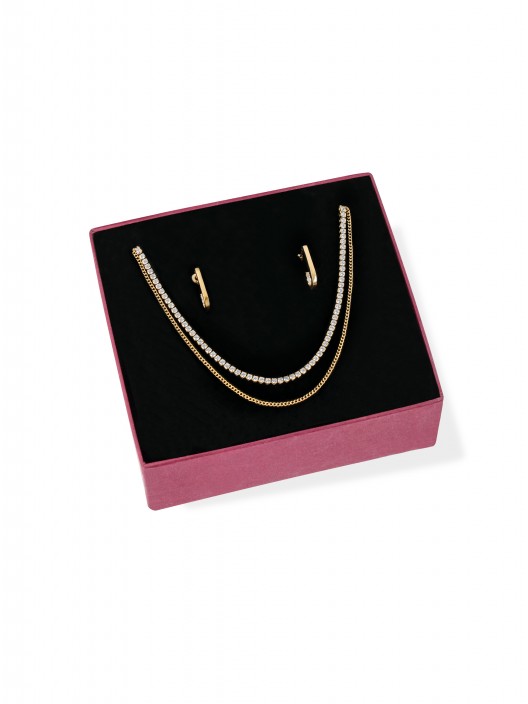 ONE Golden Treasures Necklaces & Earrings Set