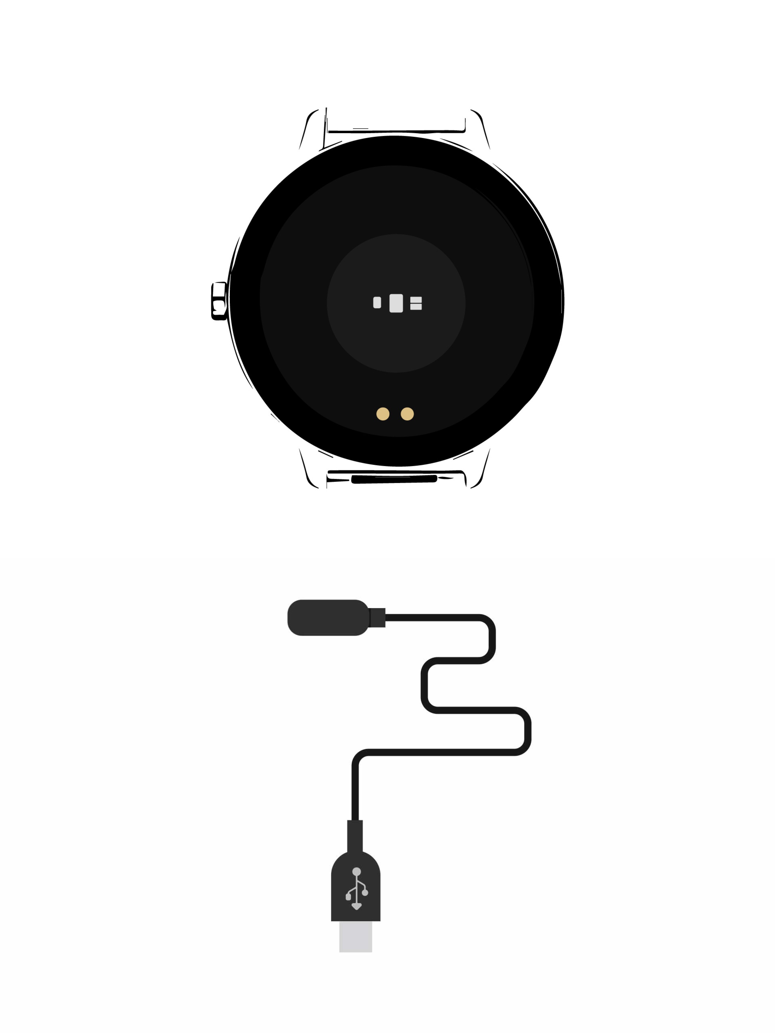 Chargeur de Smartwatch QueenCall APP One Time Pro