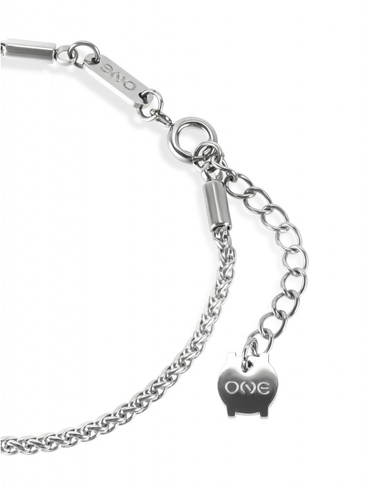 ONE Embrace Silver Bracelet