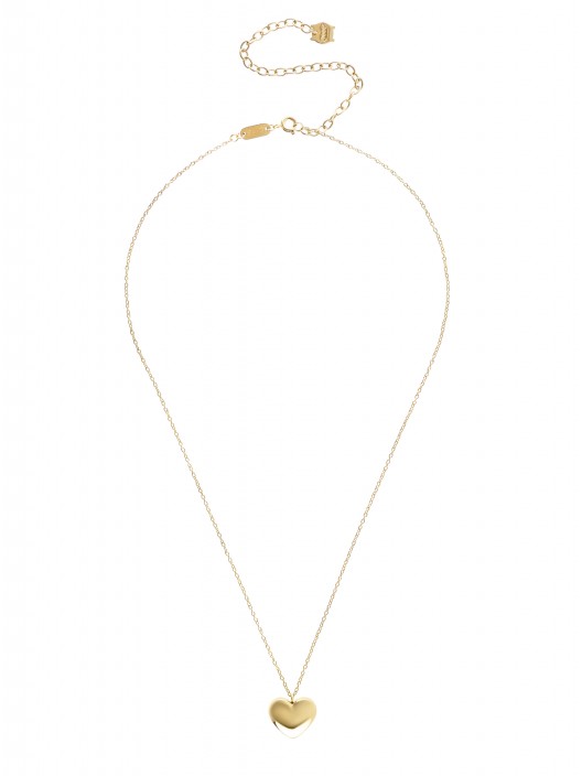 ONE Neckmess Big Heart Gold Necklace