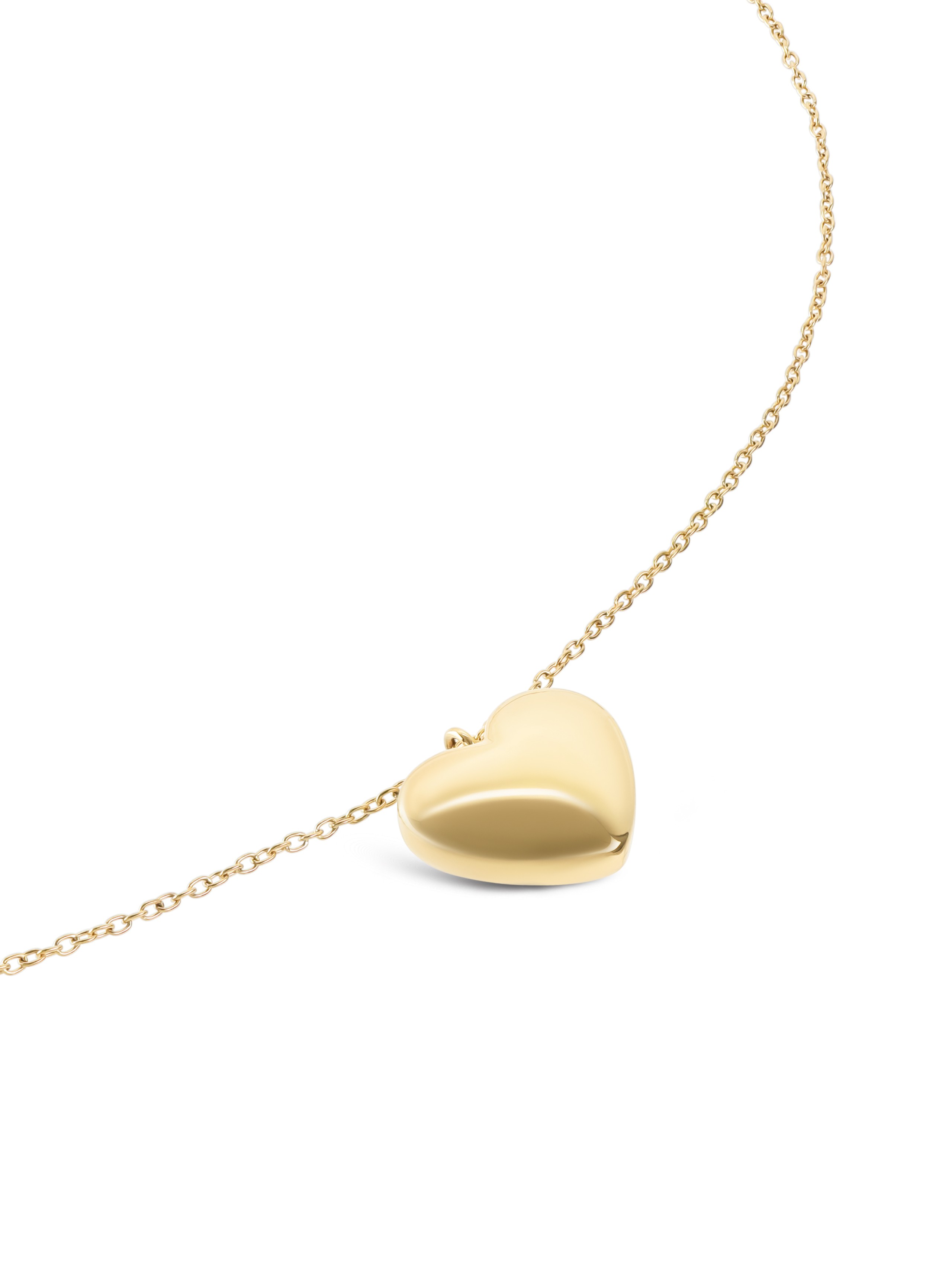 ONE Neckmess Big Heart Gold Necklace